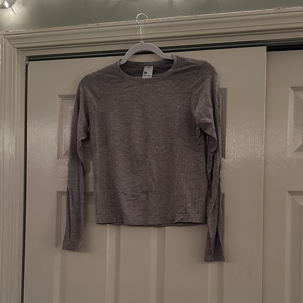 Target Gray Long Sleeve Tee